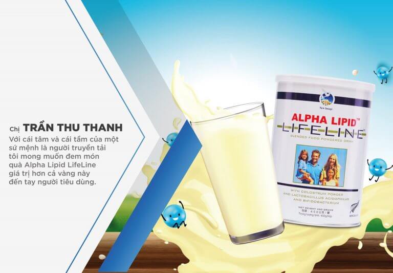 Review sữa non Alpha Lipid Lifeline