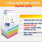 Công nghệ độc quyền của Alpha Lipid