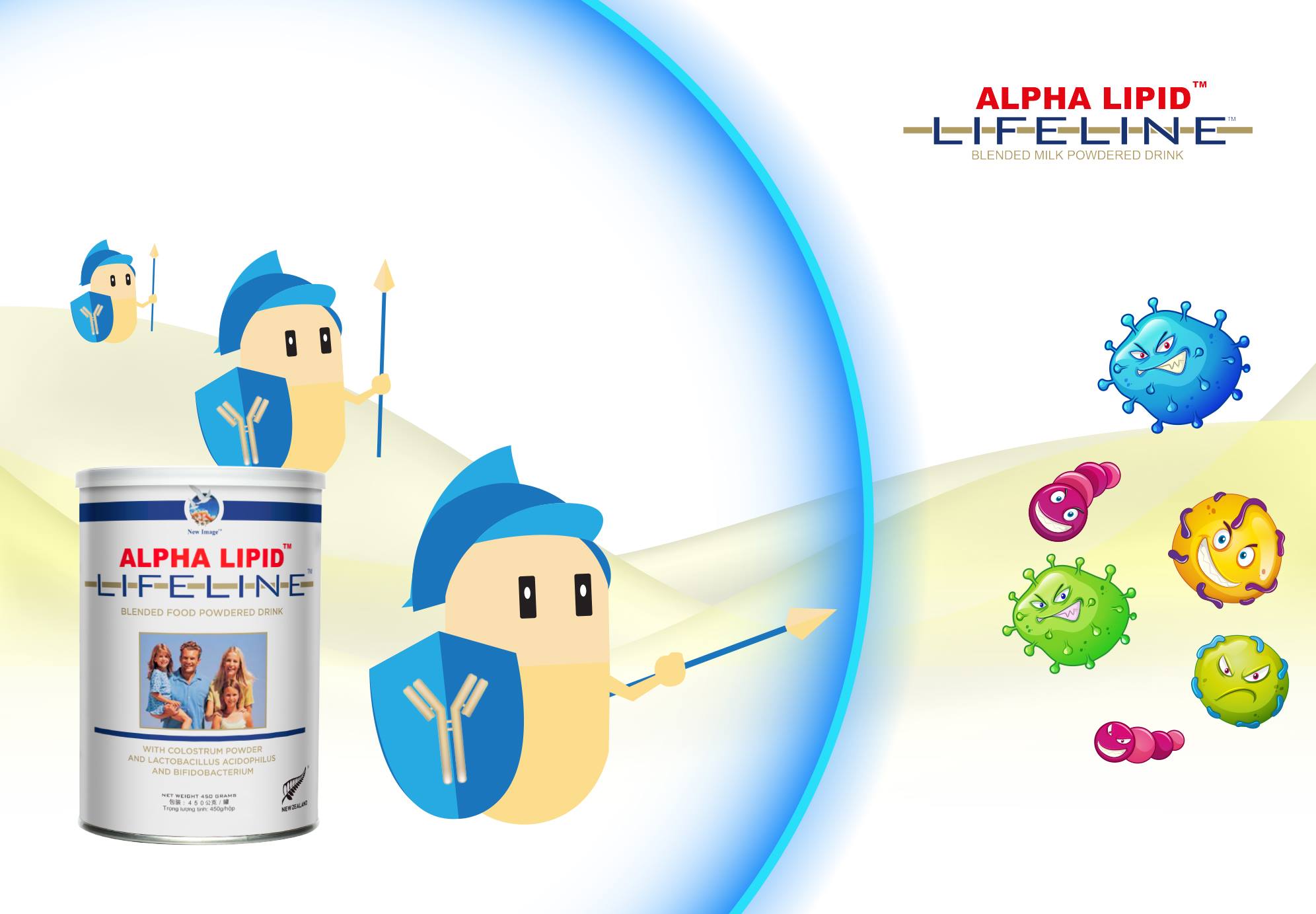 Sữa non Alpha Lipid tác dụng tăng cường sức đề kháng
