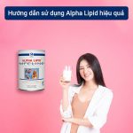 Uống sữa non Alpha Lipid