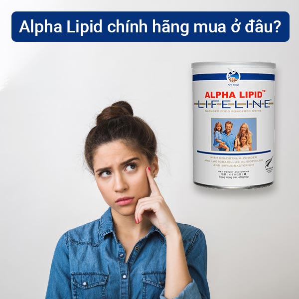 Mua sữa Alpha Lipid ở đâu?