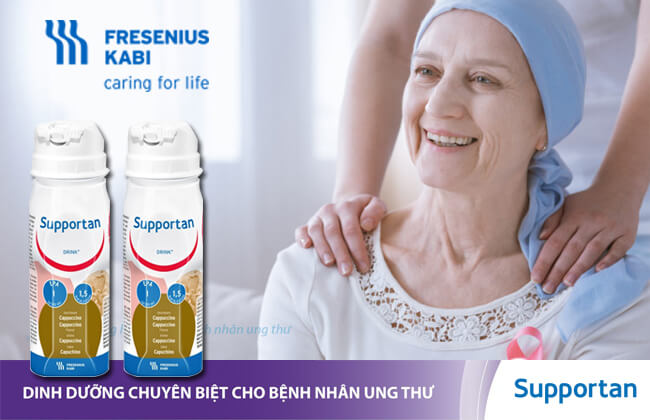 Sữa Supportan dinh dưỡng y học đặc trị cho người bệnh ung thư của Đức
